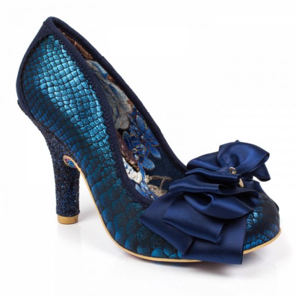 Irregular Choice Navy Ascot shoes - Image 2