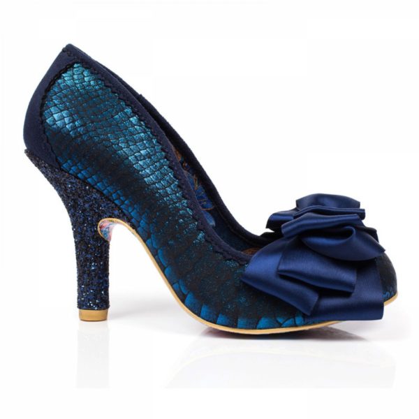 Irregular Choice Navy Ascot shoes - Image 3