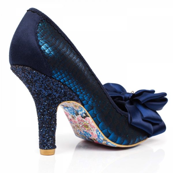 Irregular Choice Navy Ascot shoes - Image 4