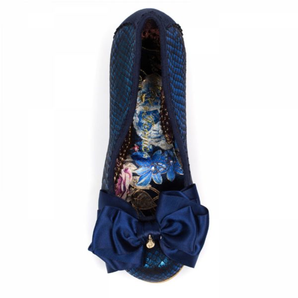 Irregular Choice Navy Ascot shoes - Image 6