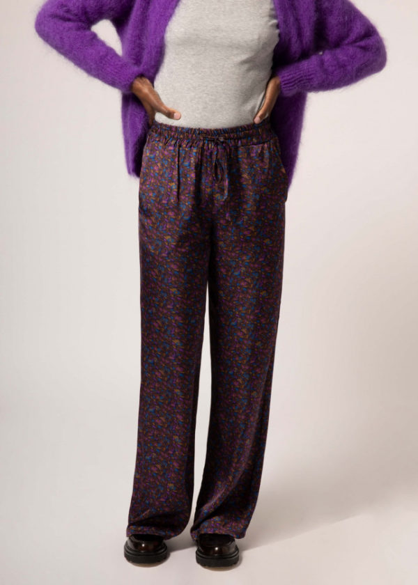 FRNCH Pacanier purple spotted trousers - Image 3