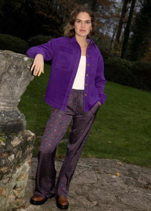 FRNCH Pacanier purple spotted trousers - Image 2