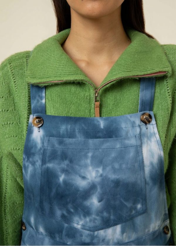 FRNCH tie dye dungarees Yanne - Image 4