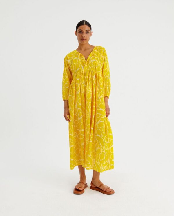 Compania Fantastica Yellow Beach Macedonaia dress 32C/40902 - Image 2