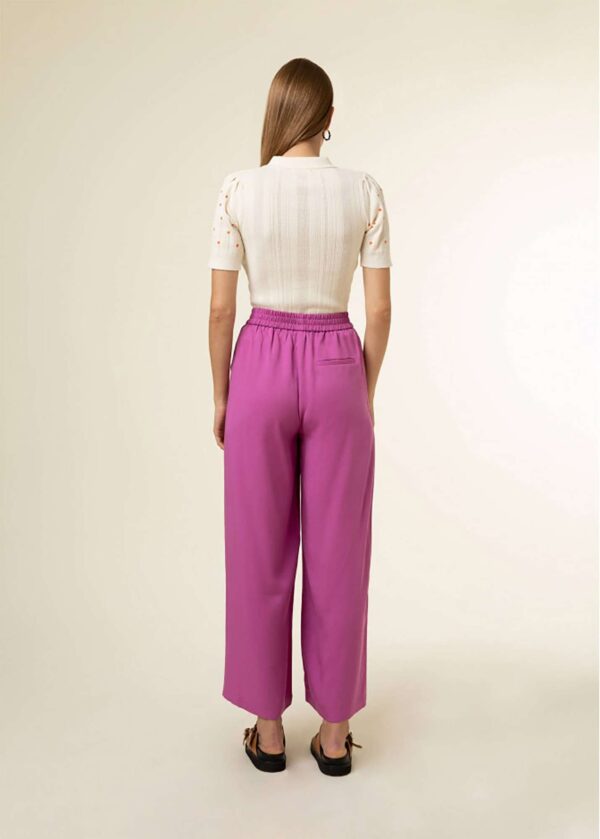 FRNCH Palmina trousers in mauve - Image 3