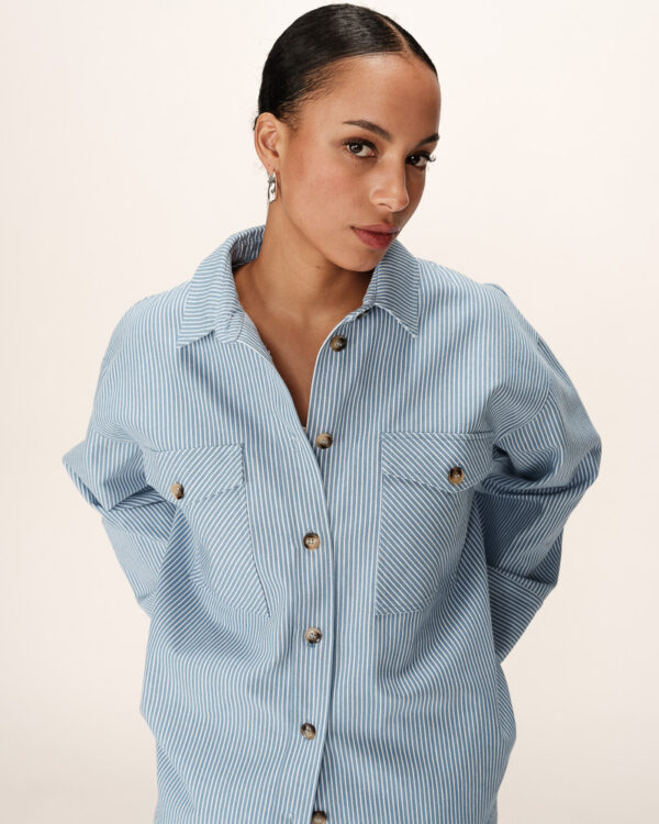 Grace and Mila Peggy Oversized striped shirt - Image 2