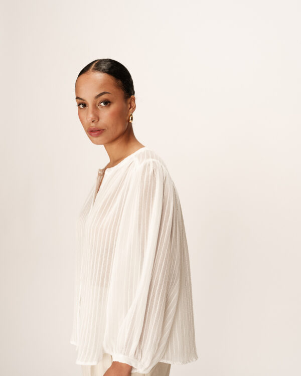 Grace and Mila Poesie Flowy pleated blouse - Image 5