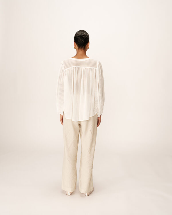 Grace and Mila Poesie Flowy pleated blouse - Image 3