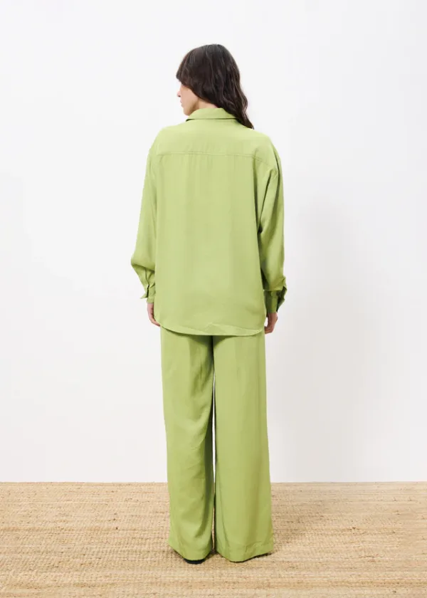 FRNCH Palmina trousers - lime green - Image 4