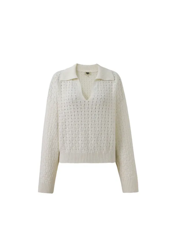 FRNCH Paulia Sweater - Creme - Cream - Image 4