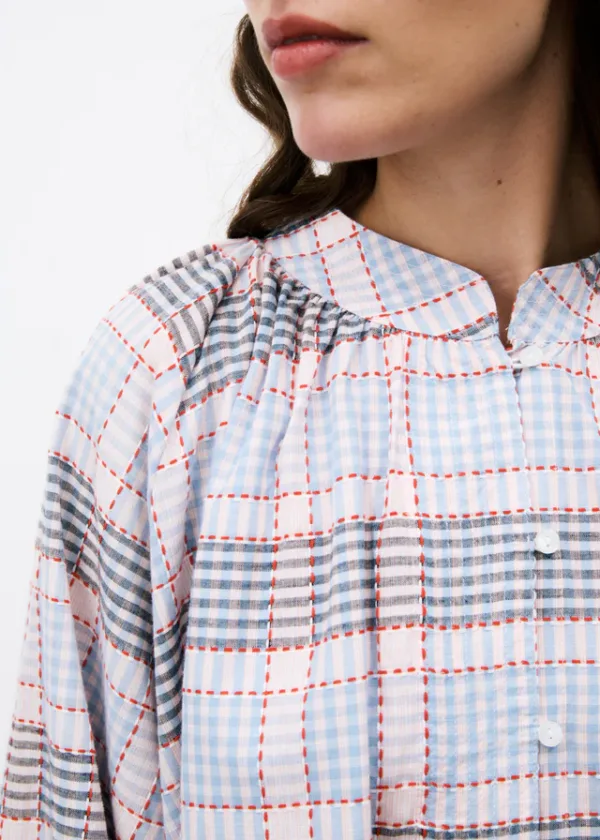 FRNCH Maile blouse in light blue