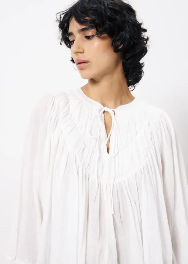 FRNCH Clovicia blouse in white - Image 5