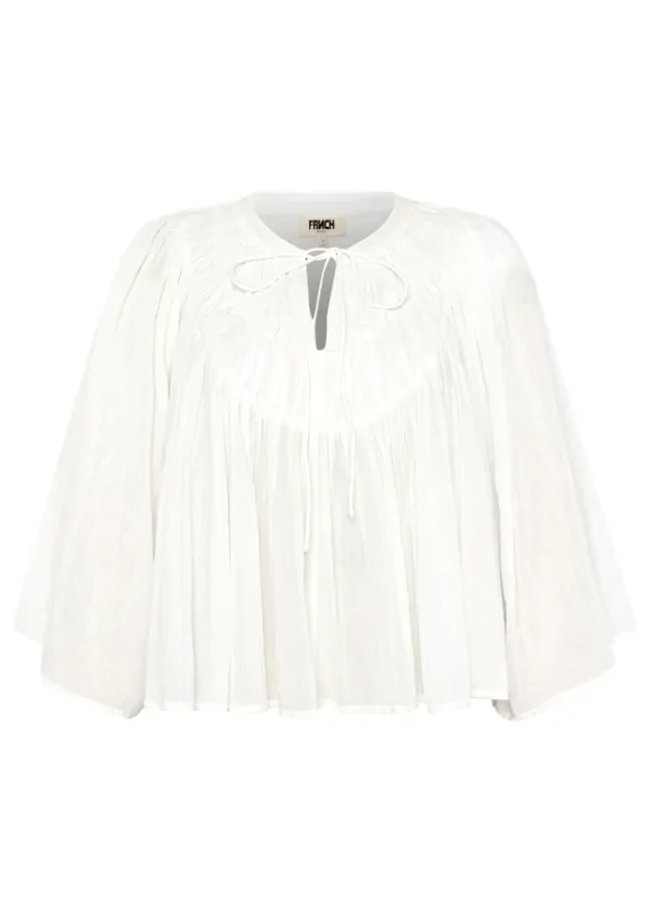 FRNCH Clovicia blouse in white - Image 6