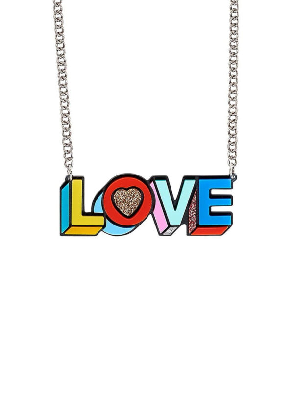 Tatty Devine LOVE necklace