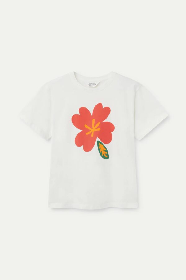 COMPANIA FANTASTICA white floral print t-shirt - Image 2