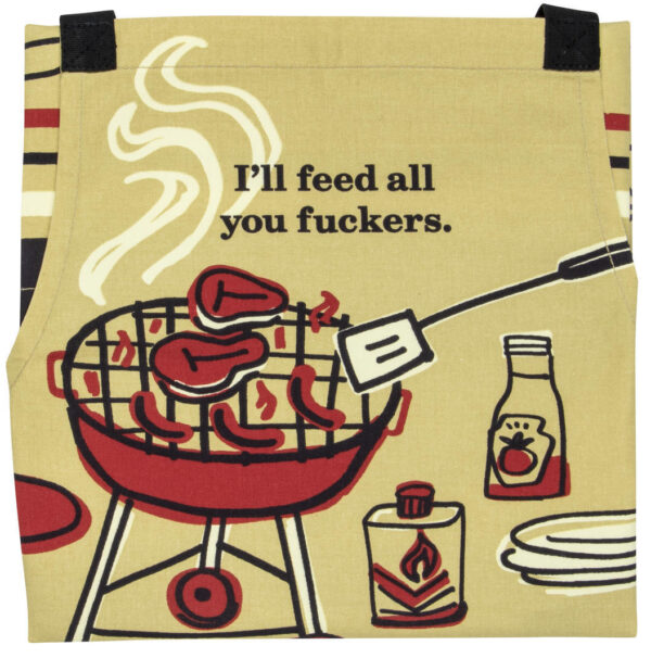 Blue Q apron - I'll Feed All You Fuckers - Image 2