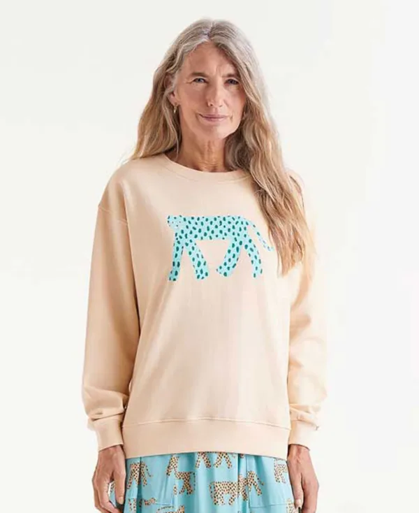 Compania Fantastica printed jaguar sweatshirt - Image 6
