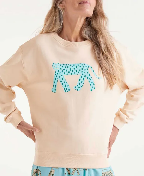 Compania Fantastica printed jaguar sweatshirt