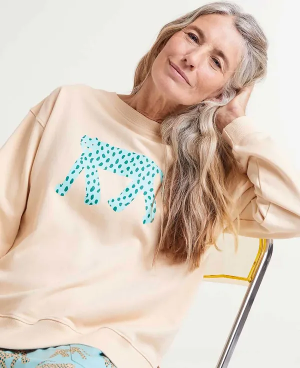 Compania Fantastica printed jaguar sweatshirt - Image 5