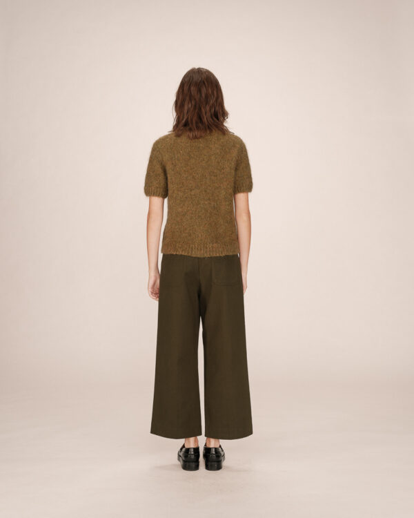 GRACE AND MILA sole trousers - forest green - Image 5
